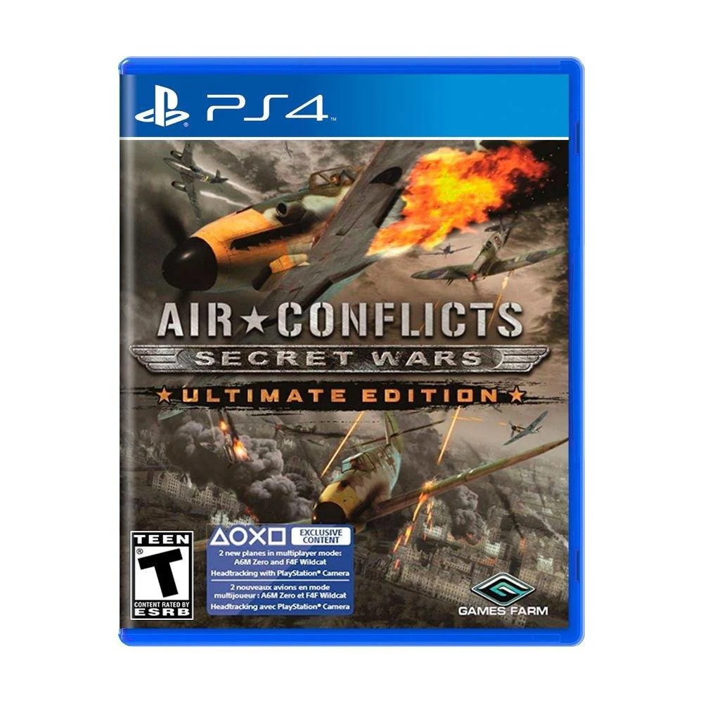 Air Conflicts: Secret Wars - (Complete, Playstation 4) - Image 2