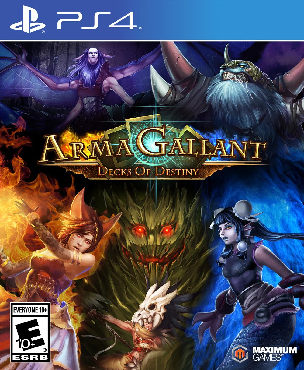 Arma Gallant: Decks of Destiny - (Complete, Playstation 4) - Image 2
