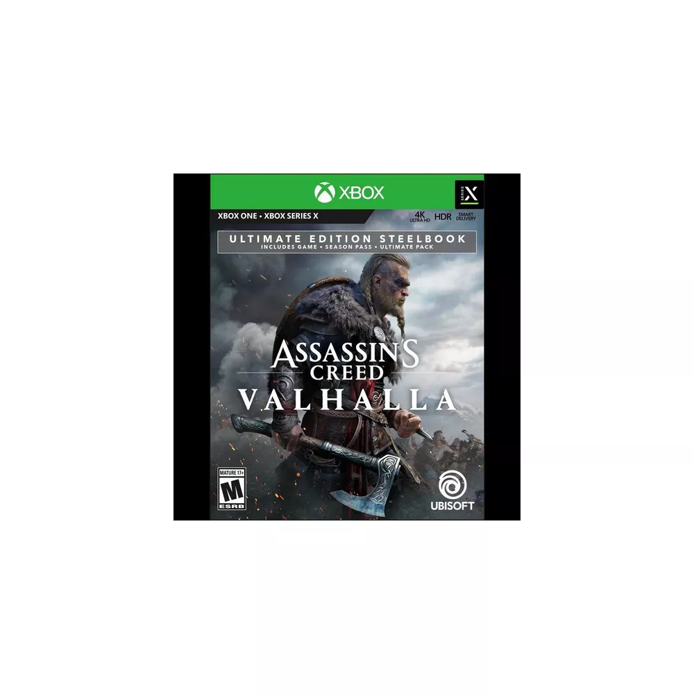 Assassin's Creed: Valhalla [Ultimate Steelbook Edition] - (Complete, Xbox One) - Image 2