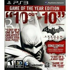 Batman: Arkham City [Game of the Year] - (Complete, Playstation 3) - Image 2