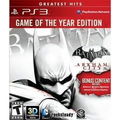 Batman: Arkham City [Game of the Year Greatest Hits] - (Complete, Playstation 3) - Image 2