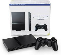 Black Slim Playstation 2 System - (Loose, Playstation 2) - Image 2
