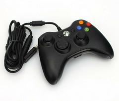Black Xbox 360 Wired Controller - (Loose, Xbox 360) - Image 2