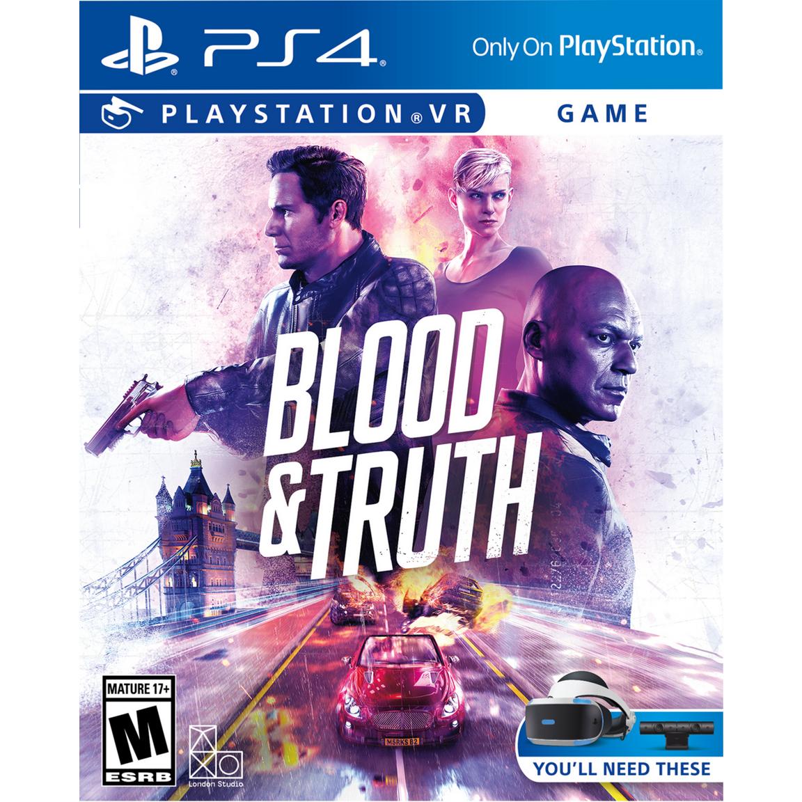 Blood & Truth [Not For Resale] - (Complete, Playstation 4) - Image 2