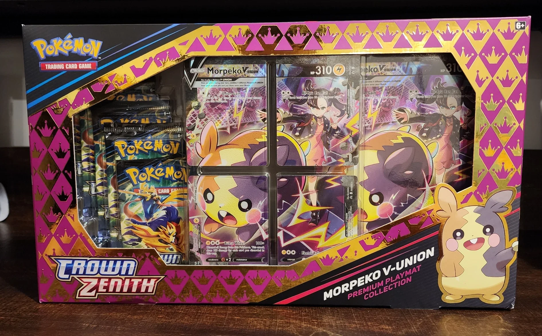 Crown Zenith: Morpeko V-Union Premium Playmat Collection - Image 2