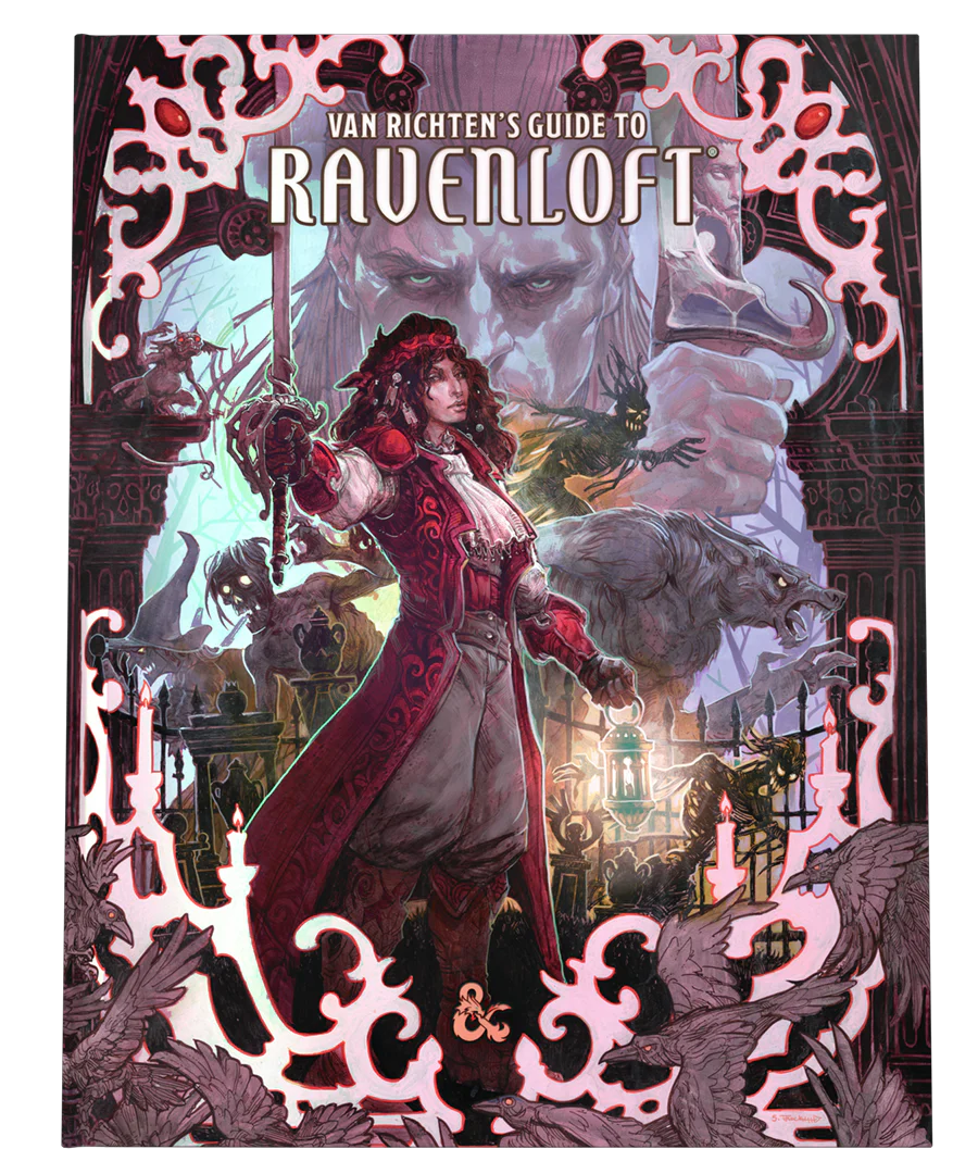 D&D Van Richten's Guide To Ravenloft Alternate Hard Cover - Image 2