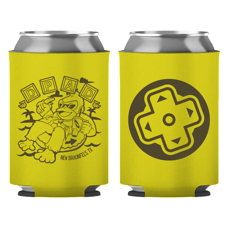 DK Tubing Can Cooler + Sticker Pack - Image 3