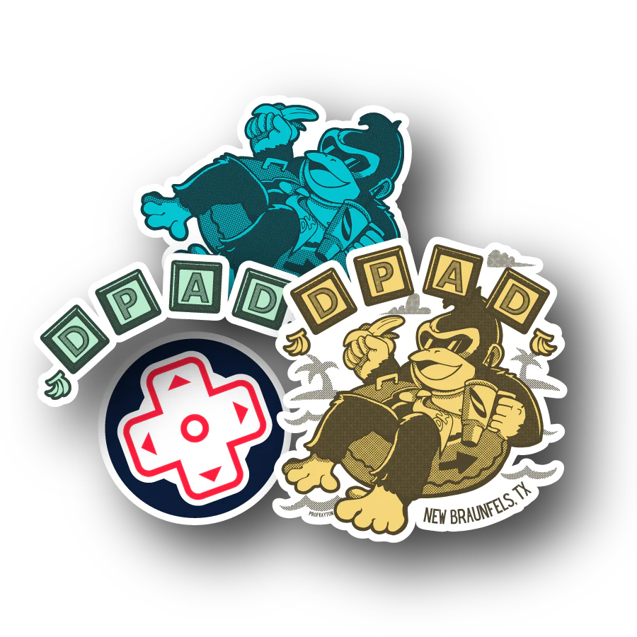 DK Tubing Can Cooler + Sticker Pack - Image 4