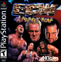 ECW Anarchy Rulz - (Complete, Playstation) - Image 2