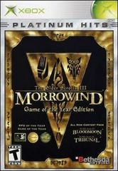 Elder Scrolls III Morrowind Platinum [Game of the Year] - (Complete, Xbox) - Image 2