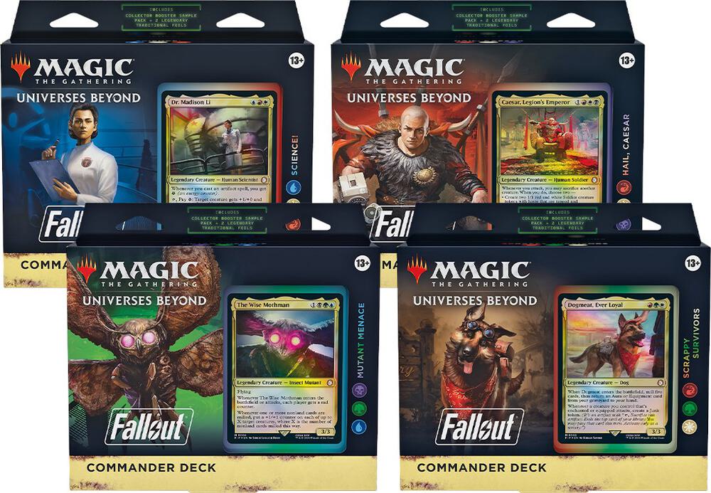 Fallout Commander Deck Carton (4) - Image 2