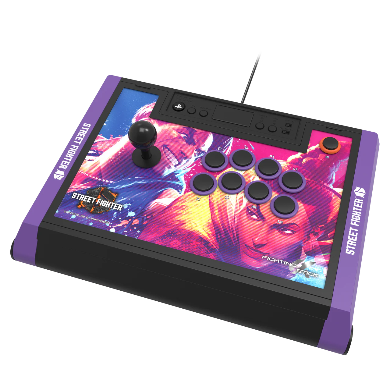 Hori Fighting Stick Alpha - Street Fighter 6 Edition (PS4/PS5) - (Loose, Playstation 5) - Image 2
