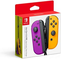 Joy-Con Neon Purple & Neon Orange - (Loose, Nintendo Switch) - Image 2