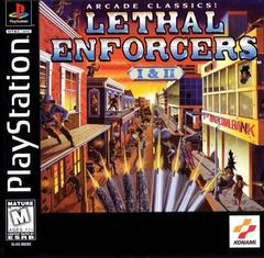 Lethal Enforcers 1 and 2 - (Complete, Playstation) - Image 2