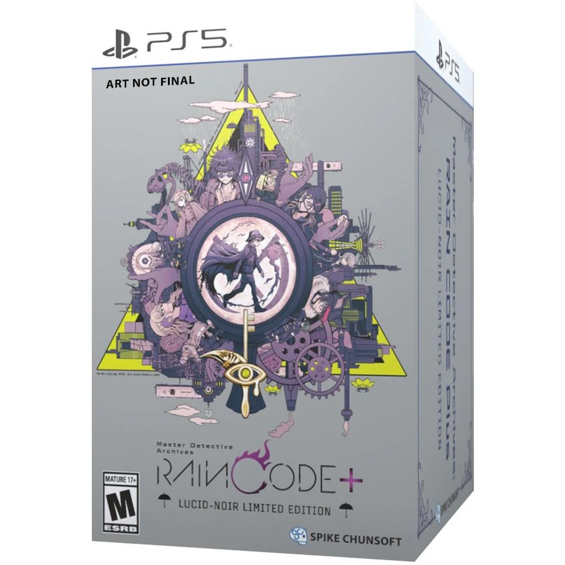 Master Detective Archives: RAIN CODE Plus: Lucid-Noir Limited Edition - (New, Playstation 5) - Image 2