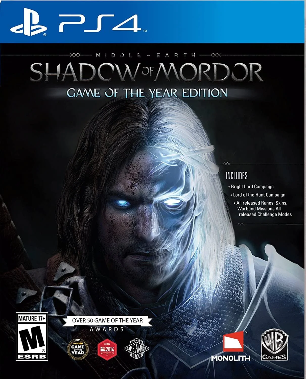 Middle Earth: Shadow of Mordor [Game of the Year] - (Complete, Playstation 4) - Image 2