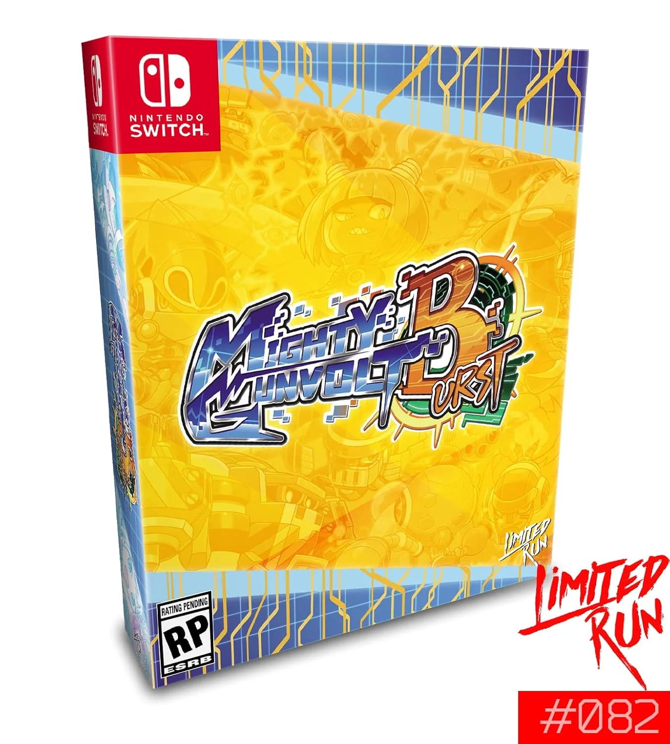 Mighty Gunvolt Burst [Collector's Edition] - (Complete, Nintendo Switch) - Image 2