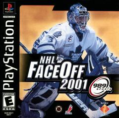 NHL FaceOff 2001 - (Complete, Playstation) - Image 2