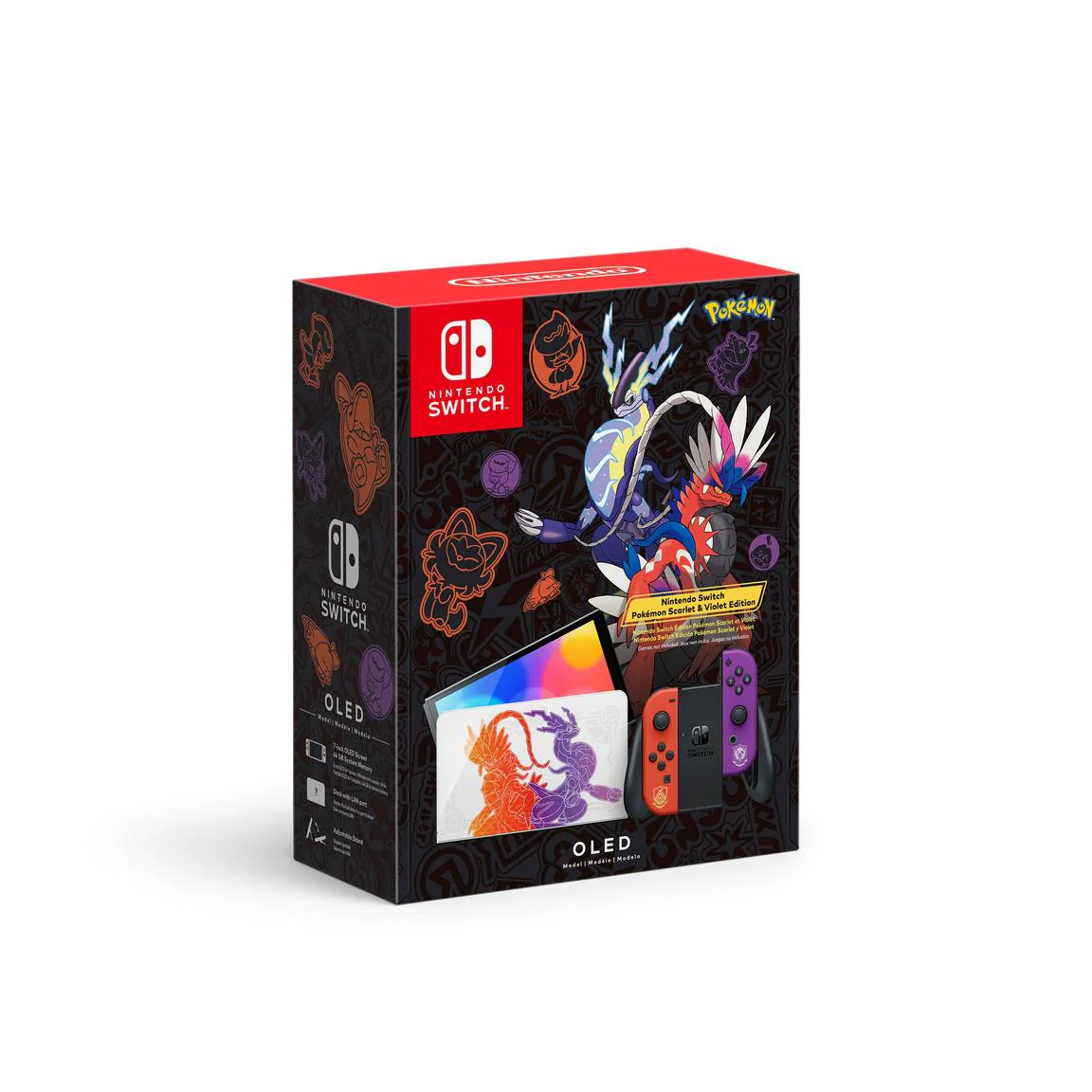 Nintendo Switch OLED [Pokemon Scarlet & Violet Edition] - (Complete, Nintendo Switch) - Image 2
