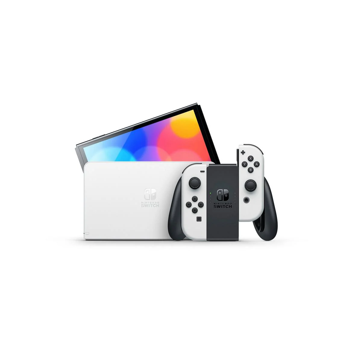 Nintendo Switch OLED with White Joy-Con - (Loose, Nintendo Switch) - Image 2
