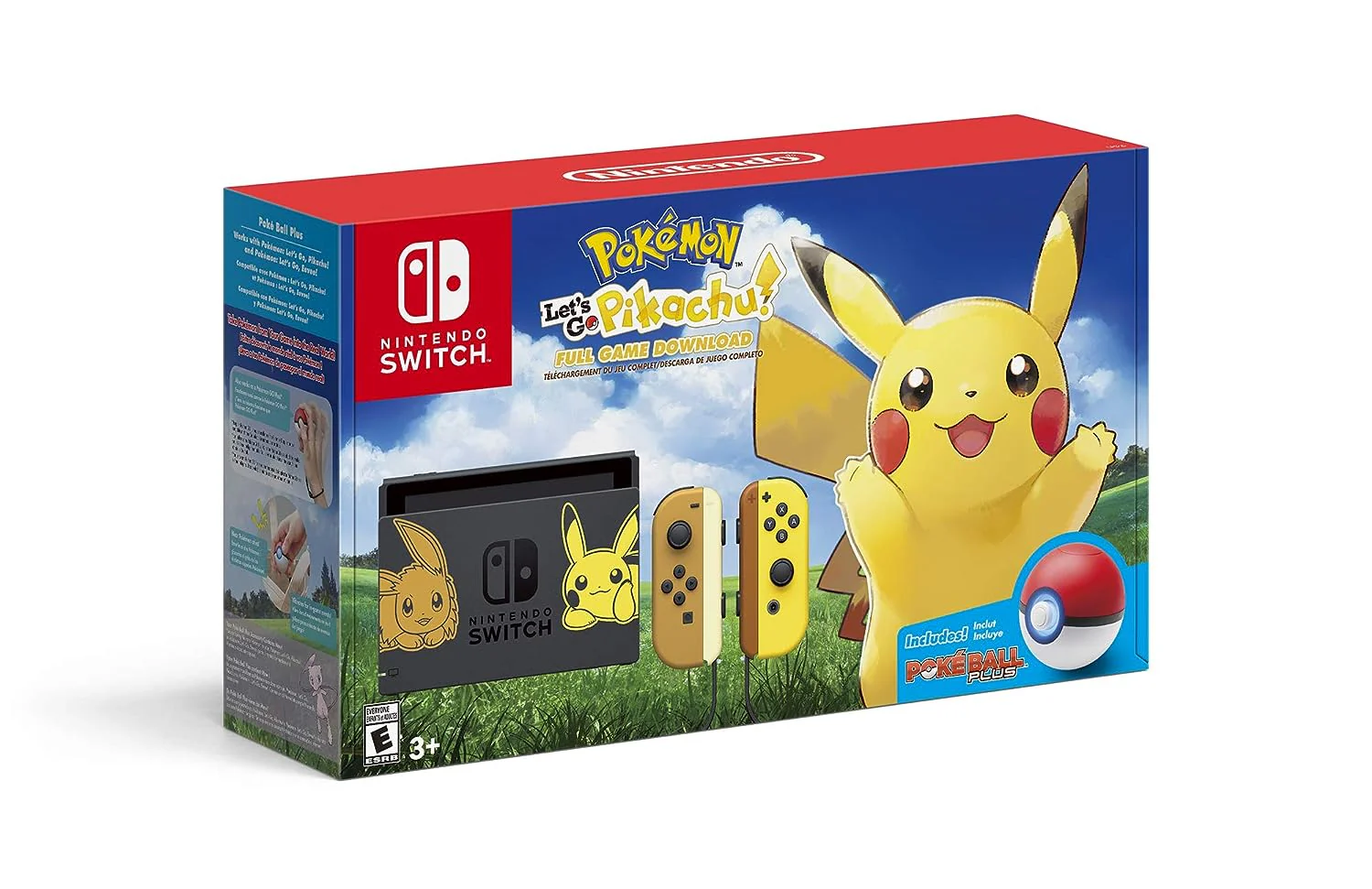 Nintendo Switch Pokemon: Let's Go Pikachu Edition - (New, Nintendo Switch) - Image 2