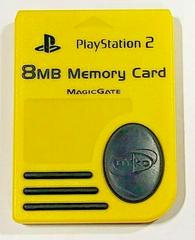 Nyko 8MB Memory Card [Yellow] - (Loose, Playstation 2) - Image 2