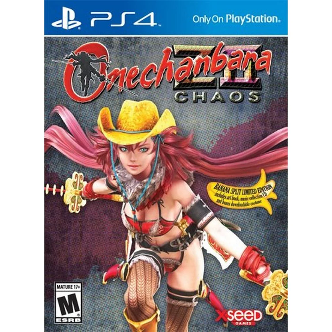 Onechanbara Z2: Chaos Banana Split Edition - (Complete, Playstation 4) - Image 2