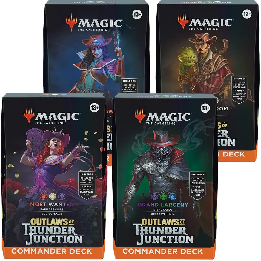 Outlaws of Thunder Junction Commander Deck Carton (4) - Image 2