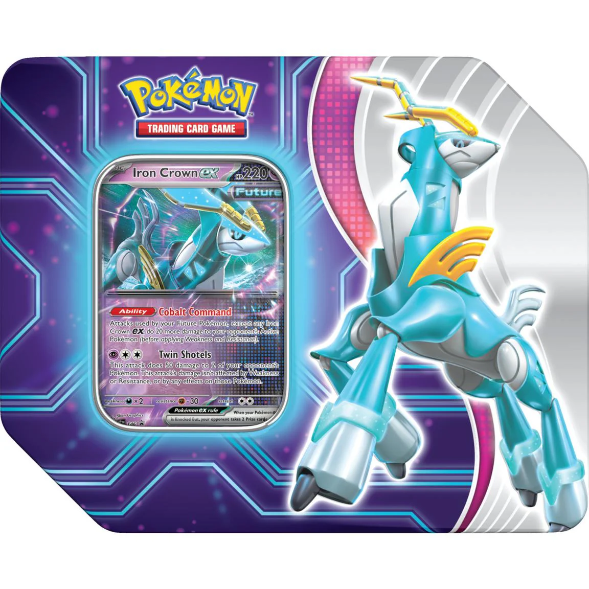 Paradox Destinies Tin - Iron Crown ex - Image 2