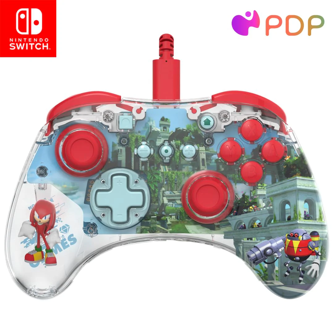 PDP Realmz Sonic the Hedgehog Wired Controller for Nintendo Switch - Knuckles - (Complete, Nintendo Switch) - Image 2