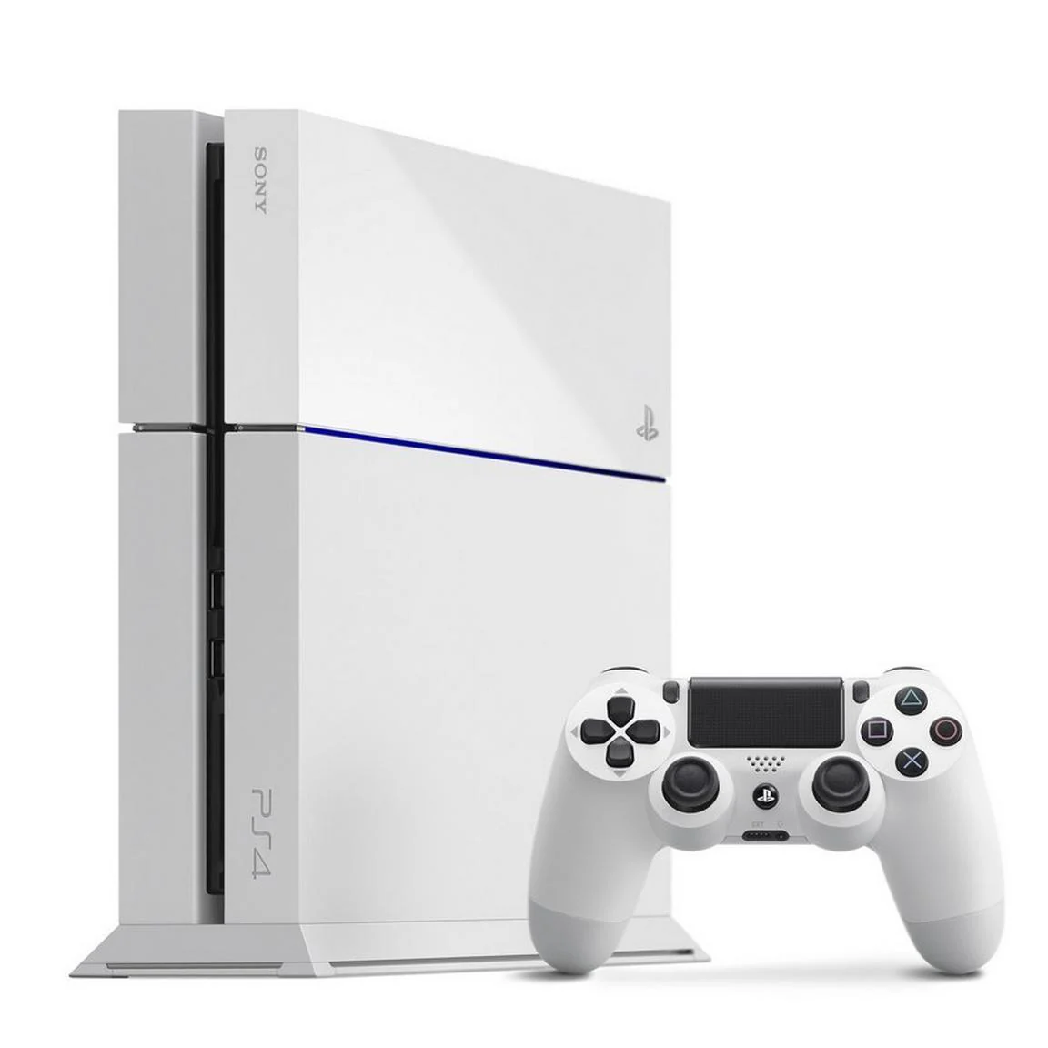 PlayStation 4 Glacier White 500 GB - (Loose, Playstation 4) - Image 2