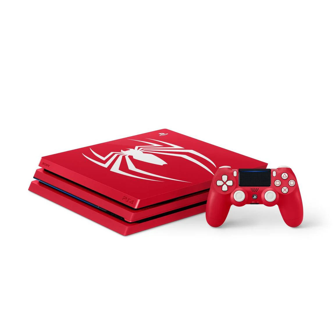 Playstation 4 Pro 1TB Spiderman Console - (Loose, Playstation 4) - Image 2