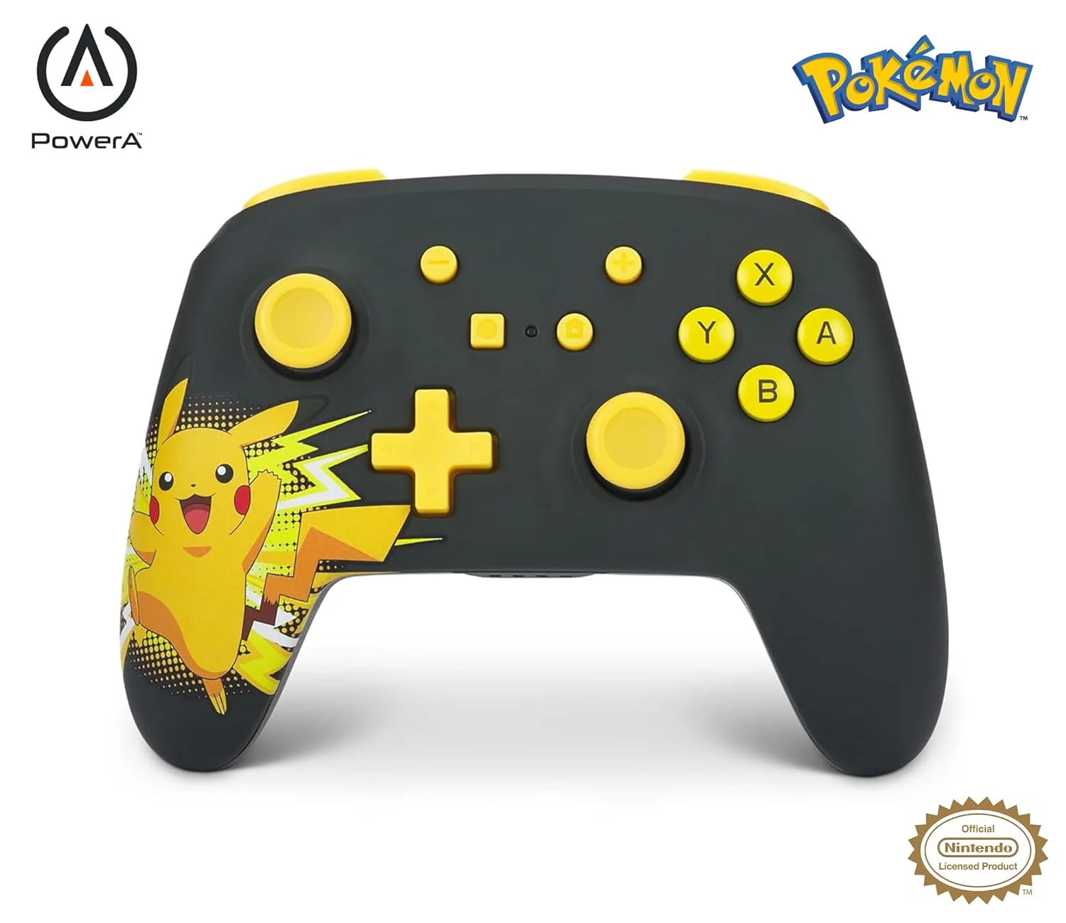 PowerA Wireless Controller for Nintendo Switch - Pikachu Ecstatic - (Complete, Nintendo Switch) - Image 2