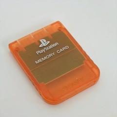 PS1 Memory Card [Candy Orange] - (Loose, Playstation) - Image 2