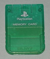 PS1 Memory Card [Clear Green] - (Loose, Playstation) - Image 2