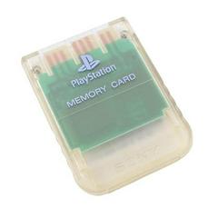 PS1 Memory Card [Clear] - (Loose, Playstation) - Image 2