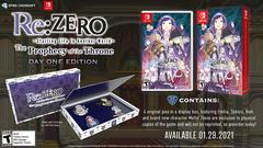 Re:ZERO: The Prophecy of the Throne [Day One Edition] - (New, Nintendo Switch) - Image 2