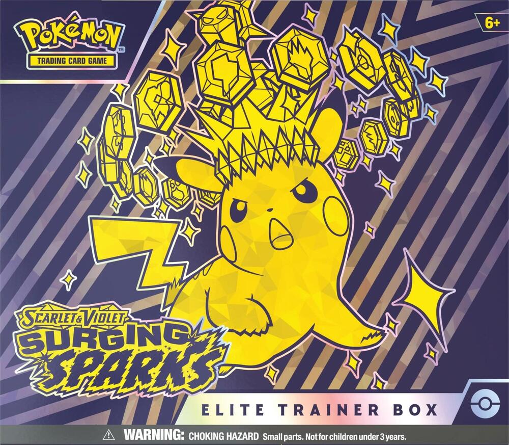 Scarlet & Violet Surging Sparks - Elite Trainer Box - Image 2