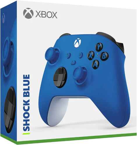 Xbox Series X / S & Xbox One Wireless Controller - Shock Blue - (New, Xbox Series X) - Image 2