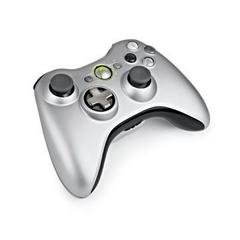 Silver Xbox 360 Wireless Controller - (Loose, Xbox 360) - Image 2