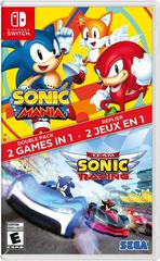 Sonic Mania + Team Sonic Racing Double Pack - (New, Nintendo Switch) - Image 2