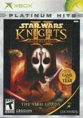 Star Wars Knights of the Old Republic II [Platinum Hits] - (Complete, Xbox) - Image 2