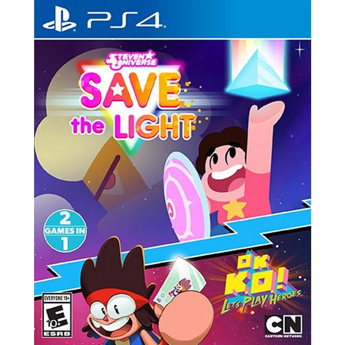 Steven Universe: Save The Light & OK KO Let's Play Heroes - (Complete, Playstation 4) - Image 2