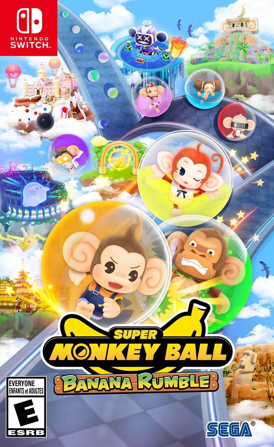 Super Monkey Ball Banana Rumble Launch Edition - (New, Nintendo Switch) - Image 2