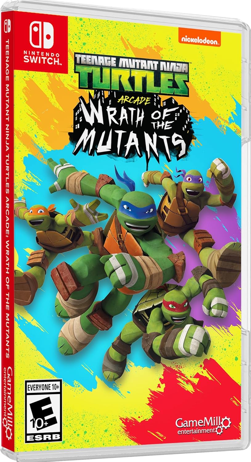 Teenage Mutant Ninja Turtles Arcade: Wrath of The Mutants - (New, Nintendo Switch) - Image 2