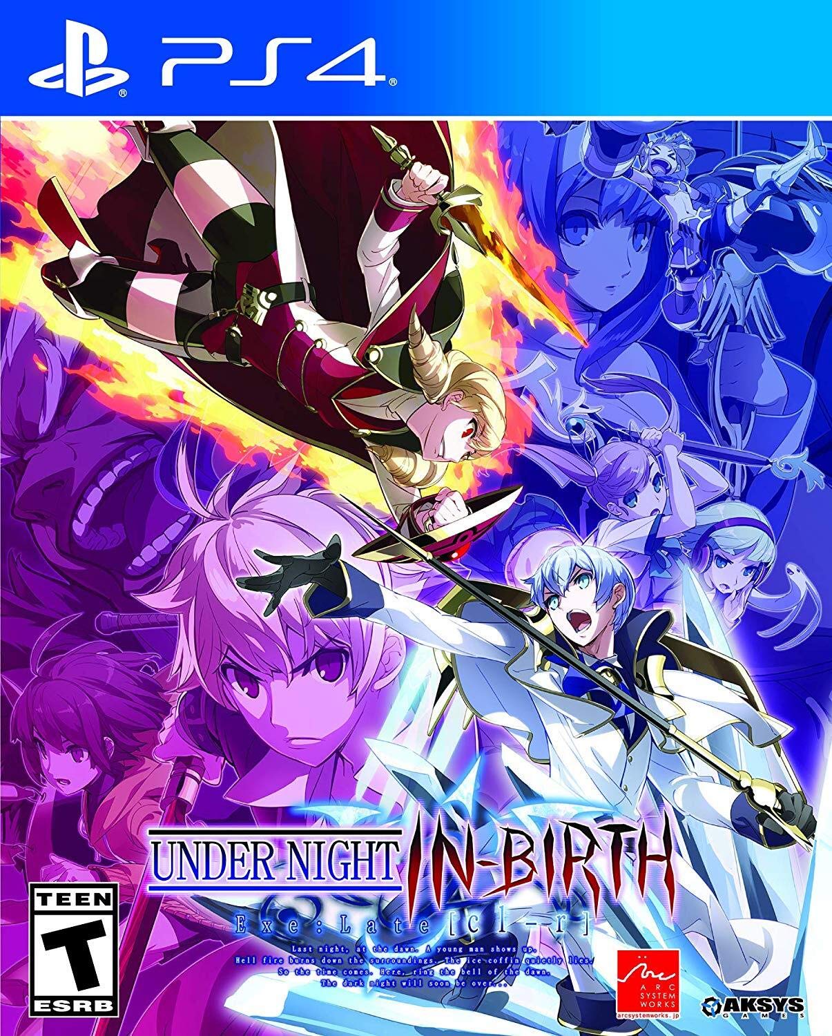 Under Night In-Birth Exe: Late Cl-R - (New, Playstation 4) - Image 2