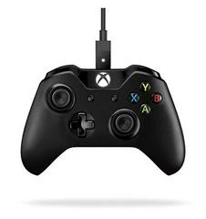 Xbox One Black Wired Controller - (Loose, Xbox One) - Image 2