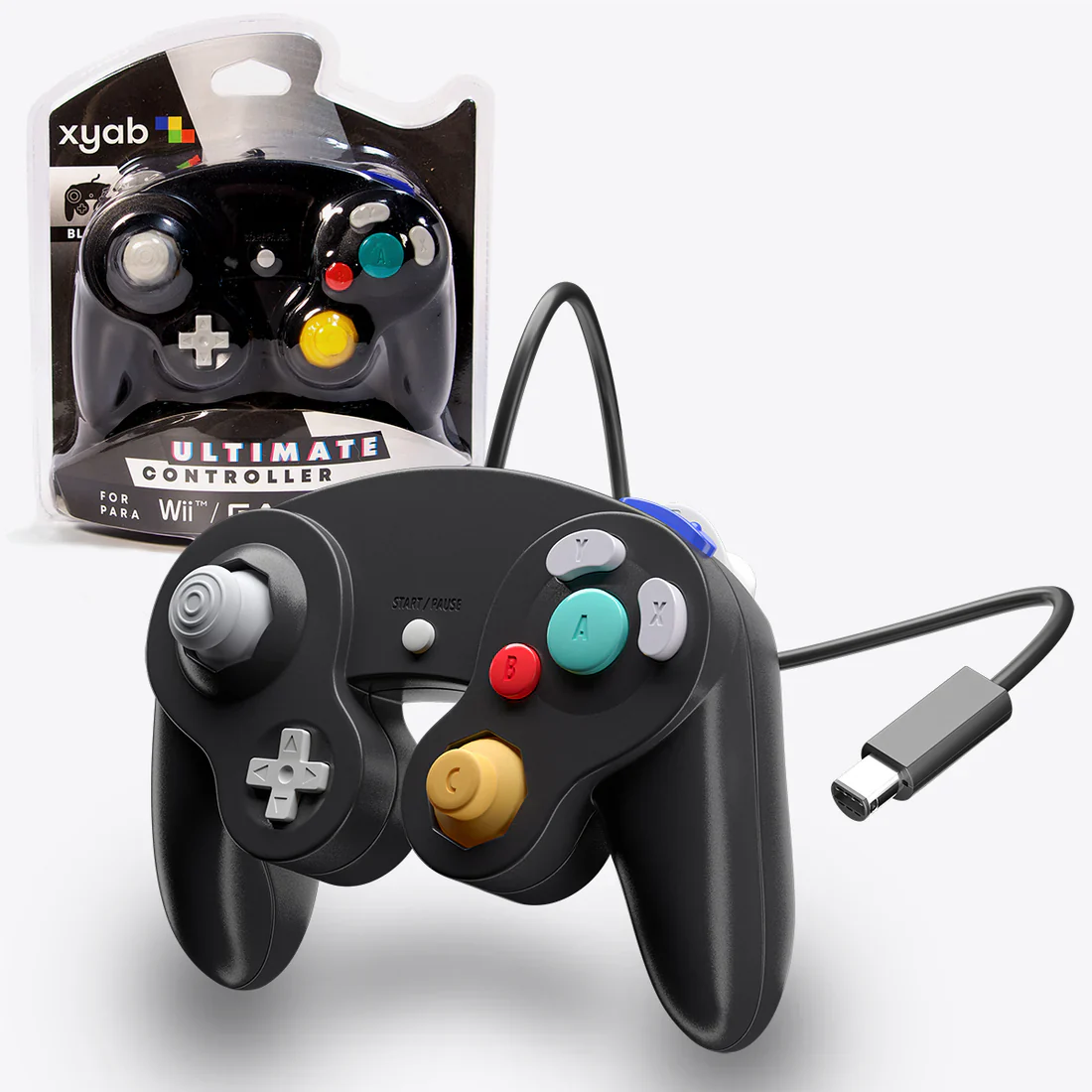 xyab - Nintendo GameCube Wired Controller - Black - Image 2