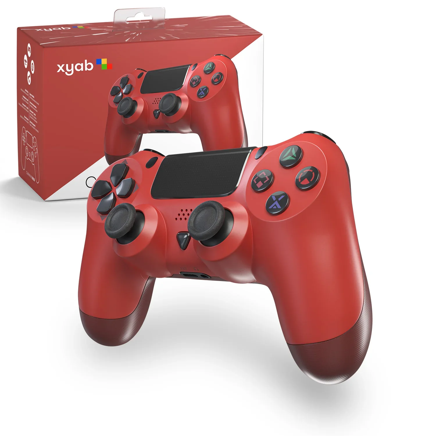 xyab - PS4 Wireless Controller - Carmine Red - Image 2